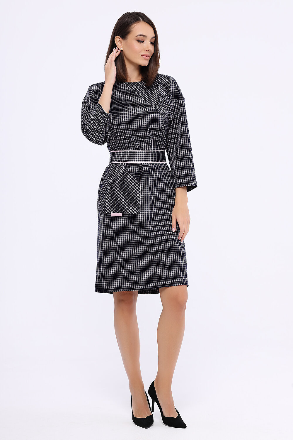 ст. цена2364руб.! VISERDI Платье 10247-срз 4111300синий