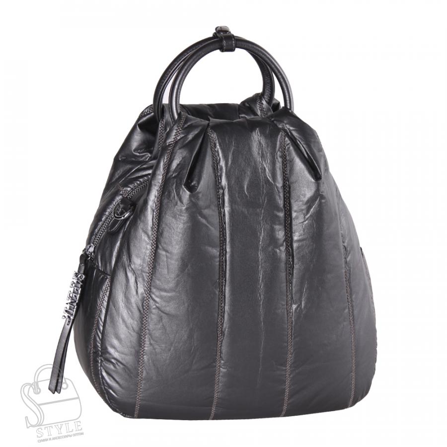 Рюкзак женский 69091-5 silver gray Velina Fabbiano-Safenta/30