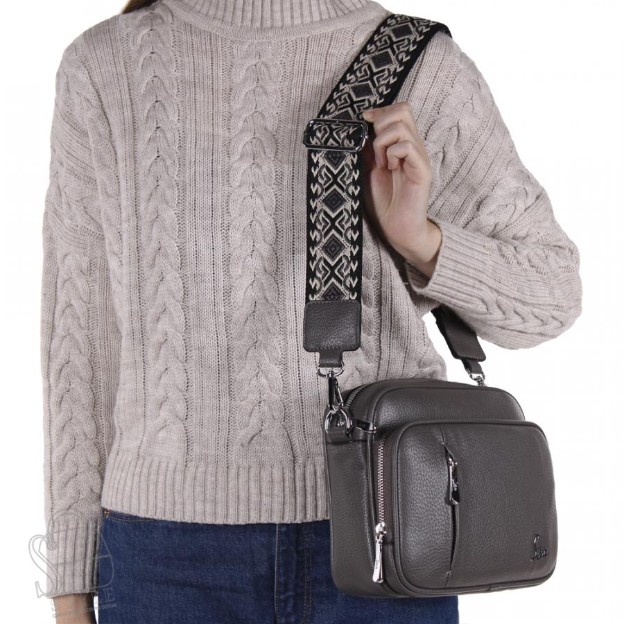 Сумка женская 270161-2 gray Velina Fabbiano-Safenta/30