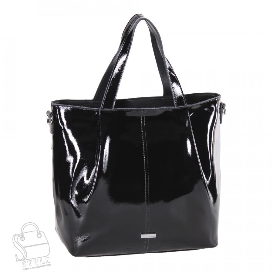 Сумка женская кожаная 970275-1 black Velina Fabbiano-Safenta/30