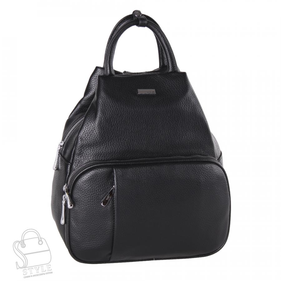 Рюкзак женский 670107 black Velina Fabbiano-Safenta/30