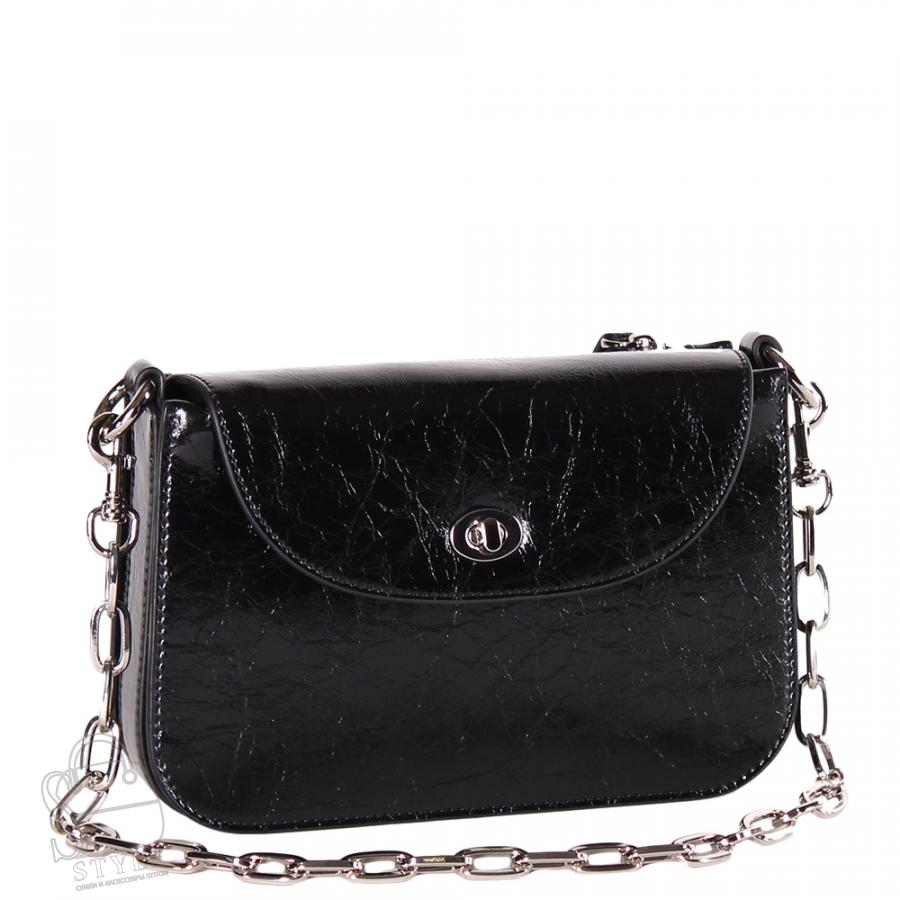 Сумка женская кожаная 88198-5VG black Vitelli Grassi/30