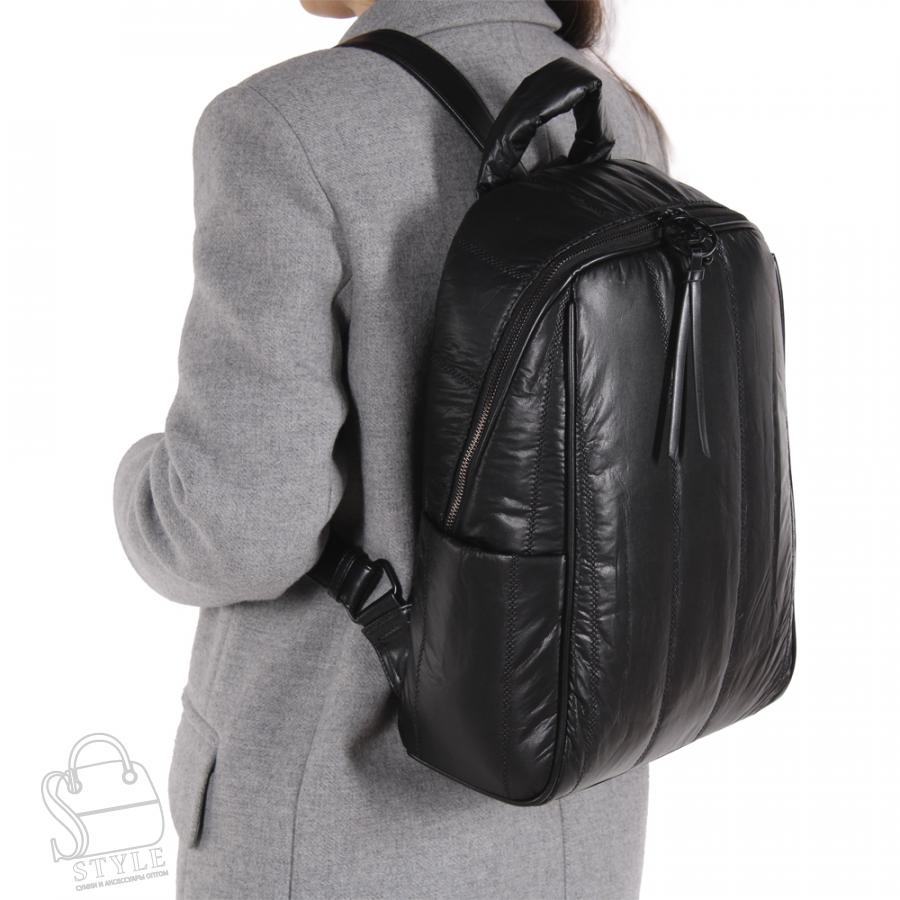 Рюкзак женский 69179 black Velina Fabbiano-Safena/30