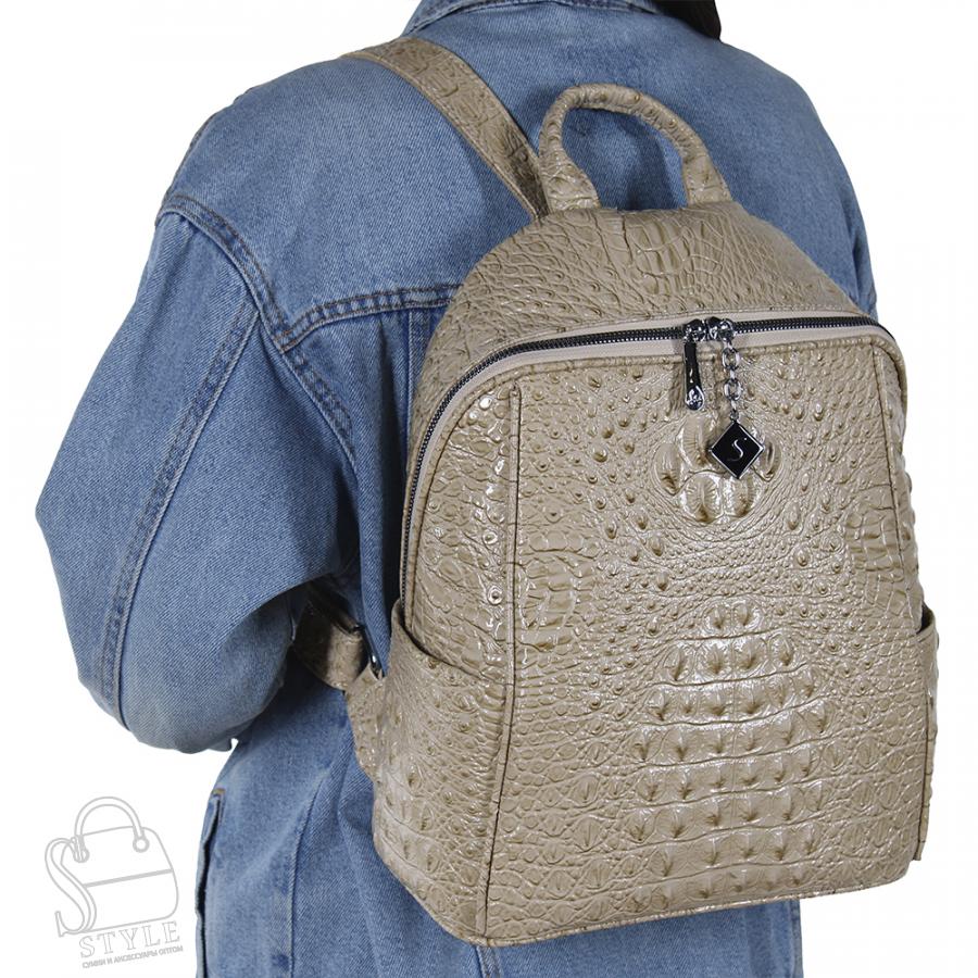 Рюкзак женский 69122-6 apricot Velina Fabbiano-Safenta/50