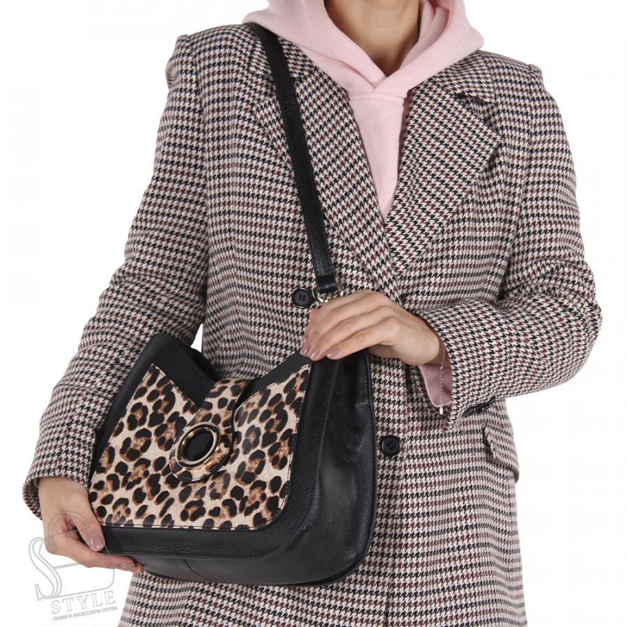 Сумка женская кожаная 1953Y apricot Polina&Eiterou/30