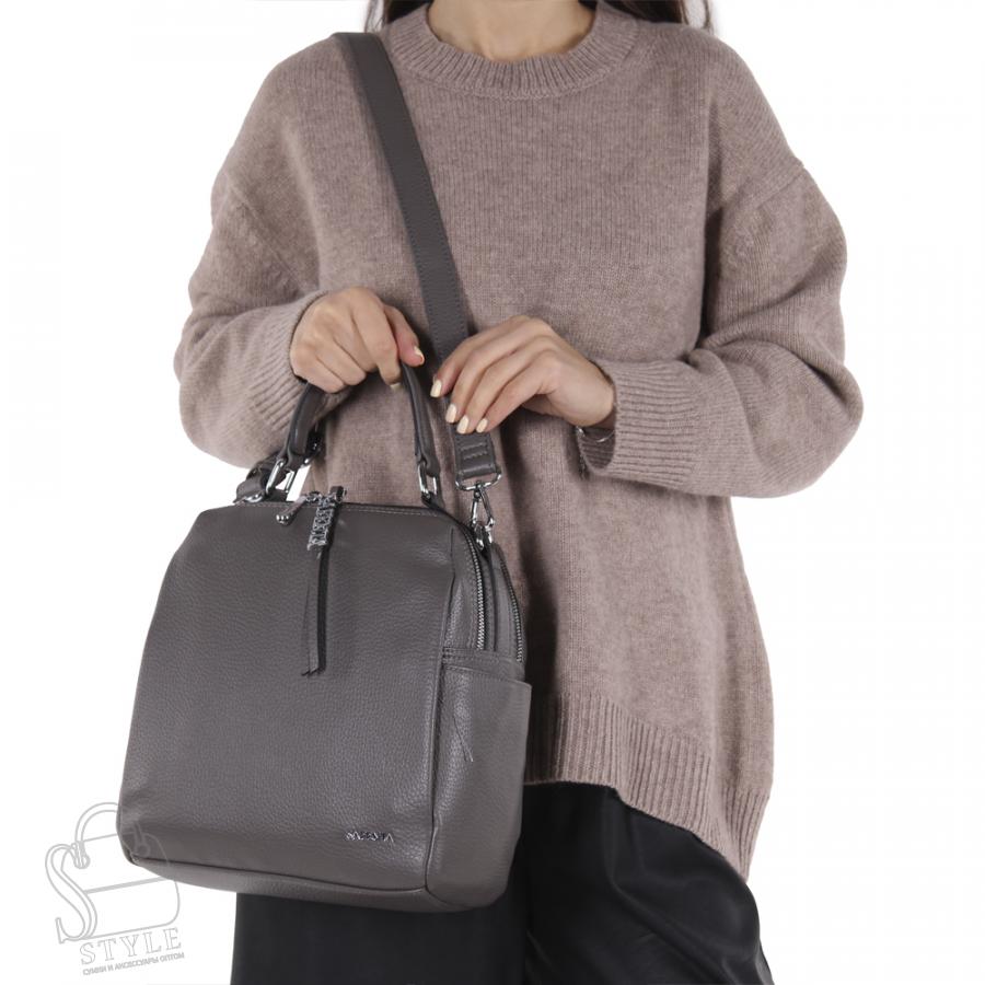 Рюкзак женский 69013-23 gray Velina Fabbiano - Safenta/30