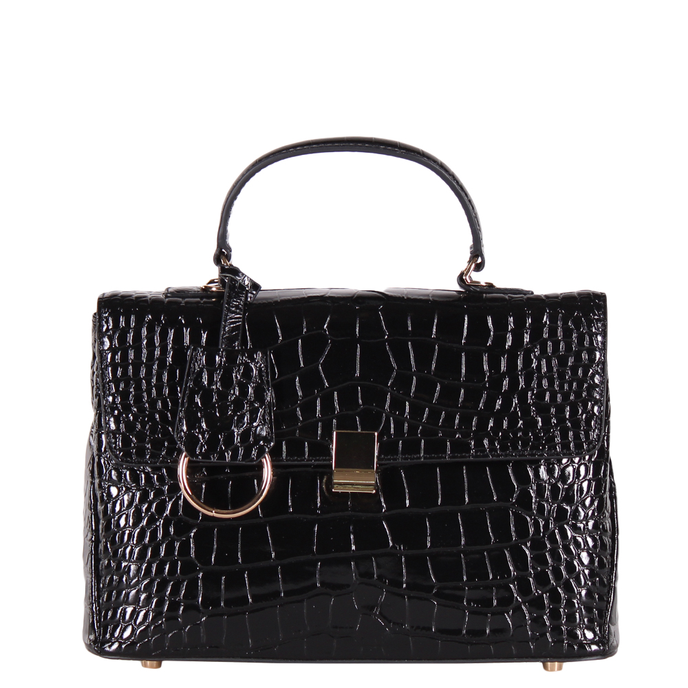 Сумка женская кожаная 9038VG black Vitelli Grassi/30