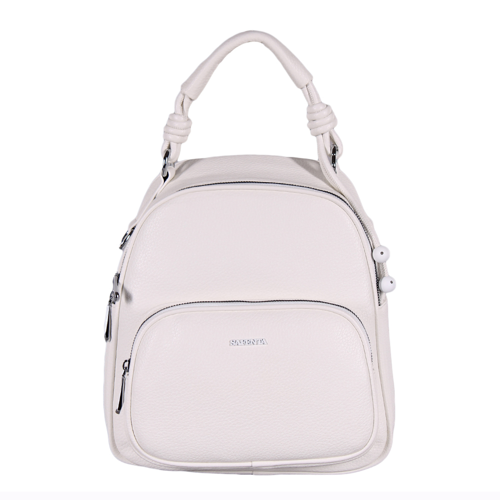 Рюкзак женский 670070-1 white Velina Fabbiano-Safenta/50