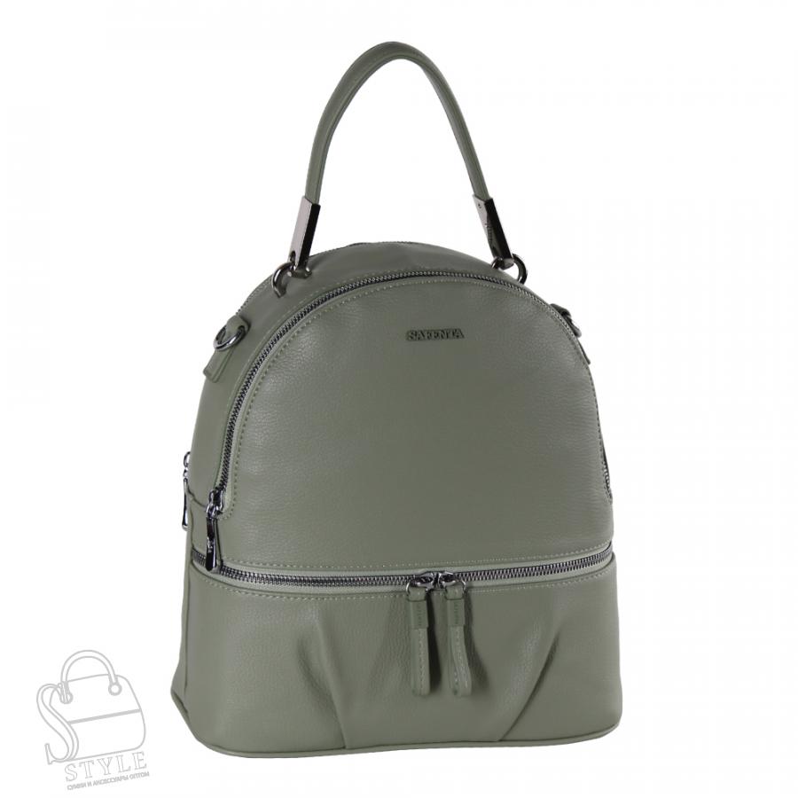 Рюкзак женский 69135 green Velina Fabbiano-Safenta/30