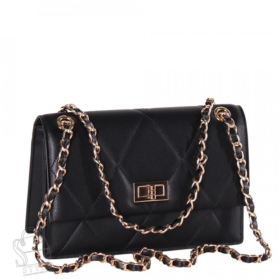 Сумка женская кожаная 87257-1VG black Vitelli Grassi/30