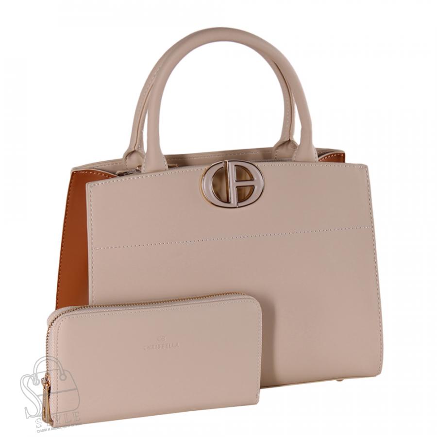 Сумка женская 012306006 off white Chrisbella/50(дефект)