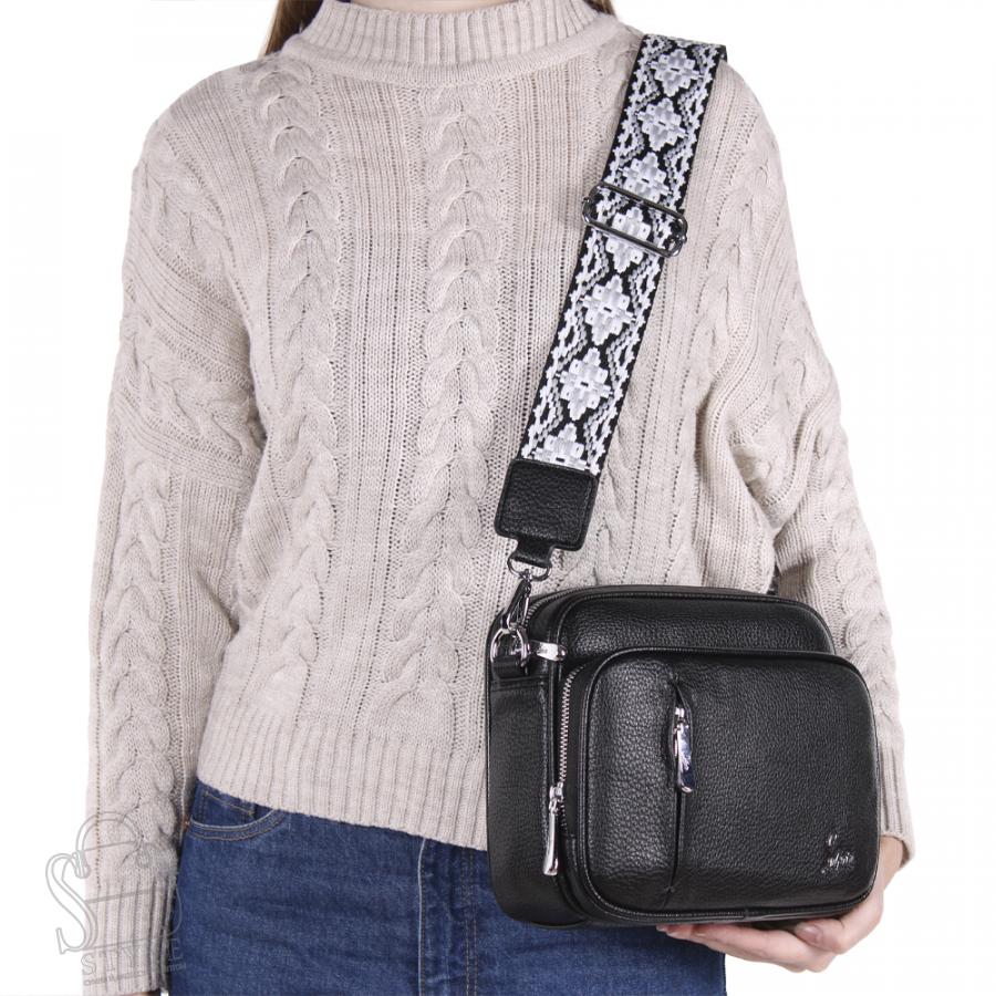 Сумка женская 270161-2 black Velina Fabbiano-Safenta/30