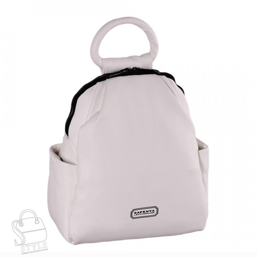 Рюкзак женский 670102 white Velina Fabbiano-Safenta/50