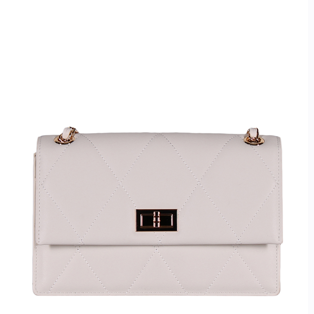 Сумка женская кожаная 87257-1VG white Vitelli Grassi/30