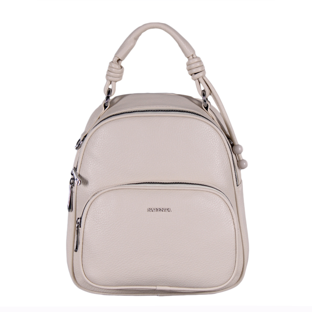 Рюкзак женский 670070-1 beige Velina Fabbaino-Safenta/50