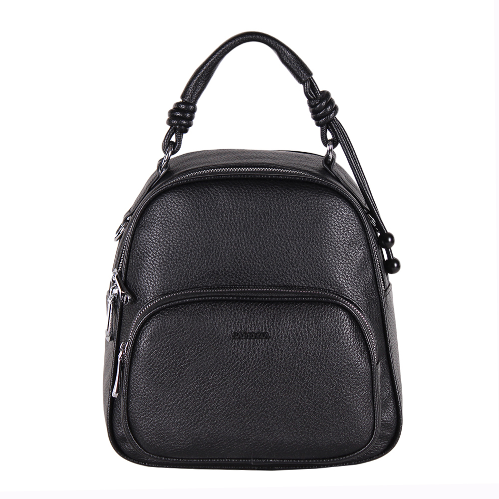 Рюкзак женский 670070-1 black Velina fabbaino-Safenta/50