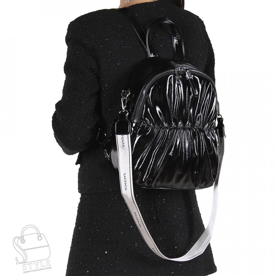 Рюкзак женский 670087-1 black Velina Fabbiano-Safenta/30