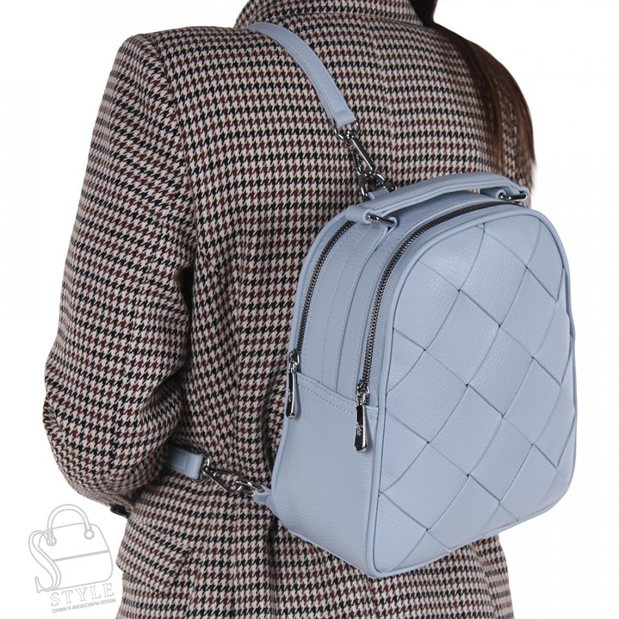 Рюкзак женский 69138-1 blue Velina Fabbiano-Safenta/30