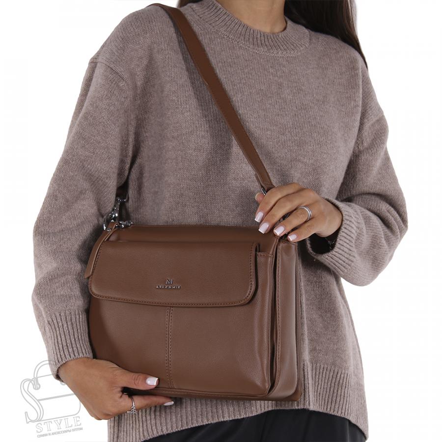 Сумка женская 9181CD brown Alex&Mia/30