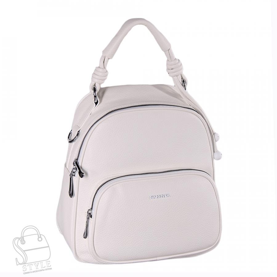 Рюкзак женский 670070-1 white Velina Fabbiano-Safenta/50