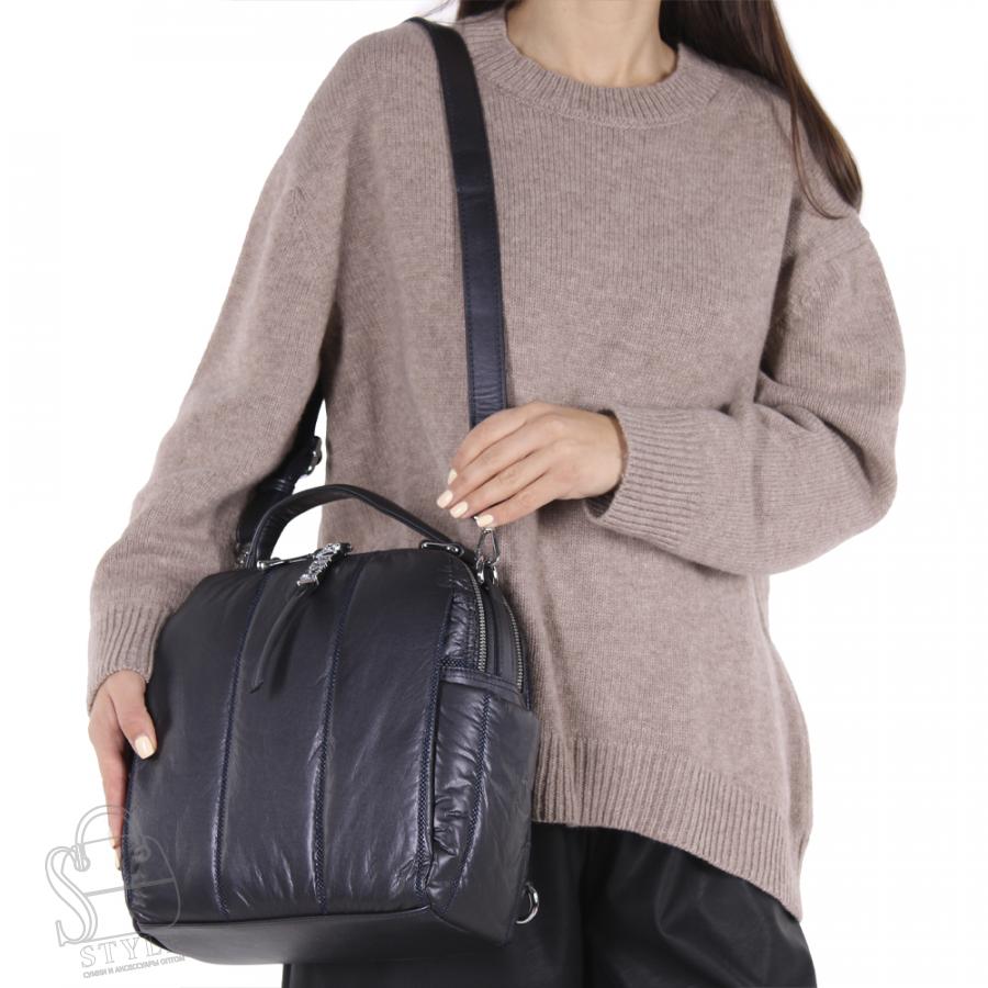 Рюкзак женский 69013-24 d.blue Velina Fabbiano - Safenta/30