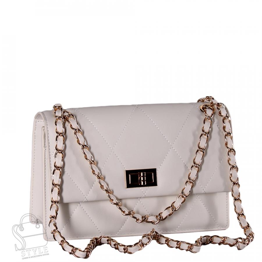 Сумка женская кожаная 87257-1VG white Vitelli Grassi/30