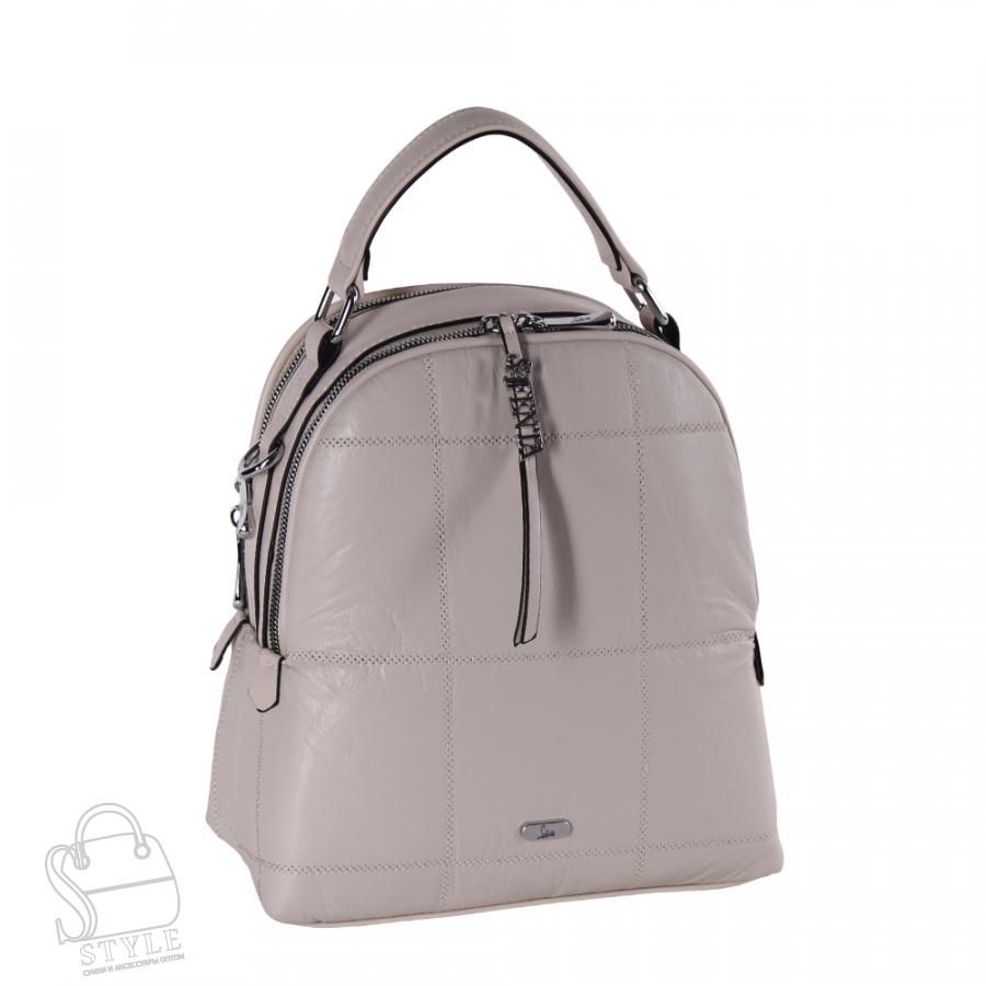 Рюкзак женский 670122 beige Velina Fabbiano - Safenta/30