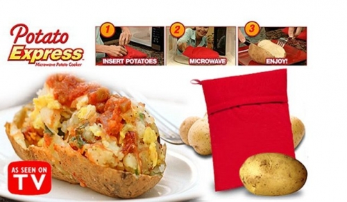 Мешочек для запекания картофеля в микроволновой печи Potato Express
