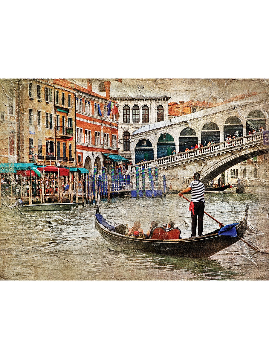 Венеция гондольеры живопись