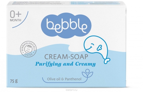 Bebble Крем-мыло для детей, 75гр