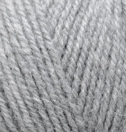 Пряжа Alpaca Royal Светло-серый меланж 21
