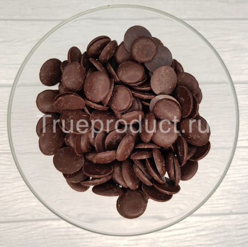 Темная глазурь высокого качества со вкусом темного шоколада Centramerica Fondente Dischi