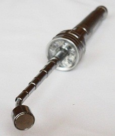 Ручной светодиодный фонарь с магнитом, телескопический