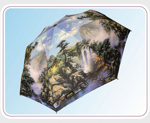 Зонты полиэстер с 8-ю спицами в 5 сложений