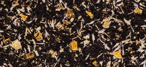Vitality - Тонус Цейлонский черный чай с эхиноцеей, чабрецом, кусочками персика и лепестками цветов с ароматом персика и спелого винограда 