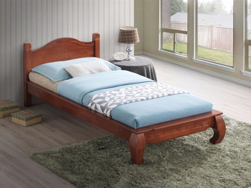 Односпальная кровать Самаанта (90х200/цвет Dominic Oak)
