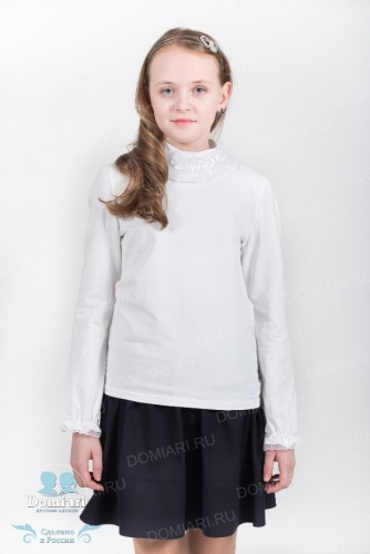  блузка школьная 21113 белый