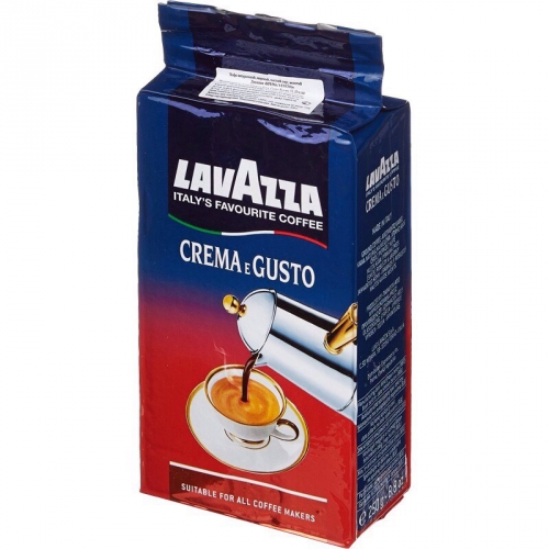 Кофе LAVAZZA Crema e Gusto 250 гр молотый