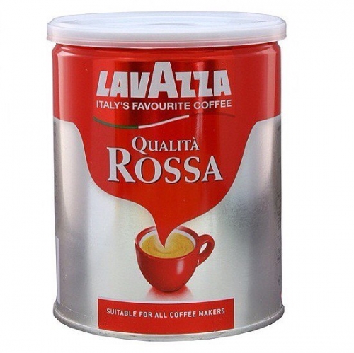 Кофе LAVAZZA Qualita Rossa 250 гр жб молотый