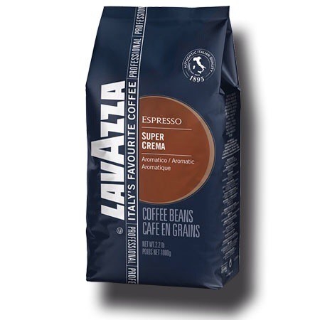 Кофе LAVAZZA Super Crema 1 кг зерно