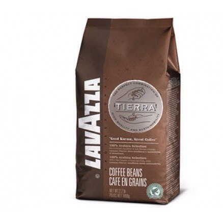 Кофе LAVAZZA Tierra 1 кг зерно