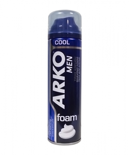 Arko пена для бритья 200мл COOL (освежающая)