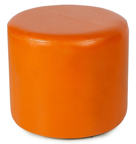 Пуф круглый ПиФ-50 (Оранжевый)