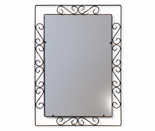 Зеркало Грацция 62800 (черный)