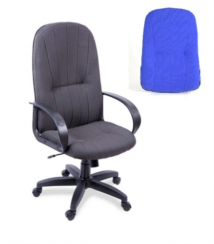 Компьютерное кресло Гармоония (спинка сиденье В-10) синий