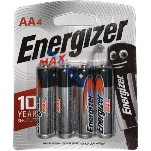 Батарейки пал.блист. AA R06 Energizer алкалин(4шт)