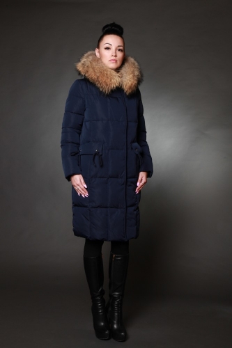 Куртка женская зимняя 17007 натуральный мех