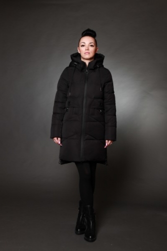 Куртка женская зимняя 6027 черный