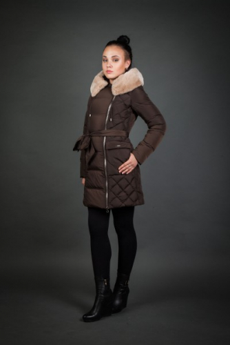 Куртка женская зимняя 15716 натуральный мех