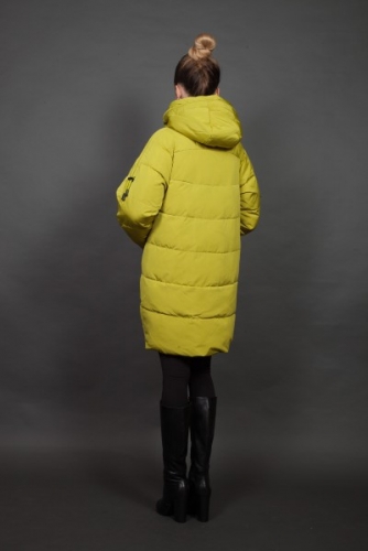 Куртка женская зимняя 1639 лайм